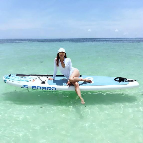 Надувная SUP-доска JS Board Jelly Fish 335х82х15 см полный комплект