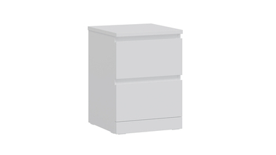 Тумба прикроватная VÅRMA 2 ящика  40х54х40 (белый)