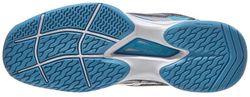 Женские Кроссовки теннисные Babolat Jet Mach и All Court Women - silver/horizon blue