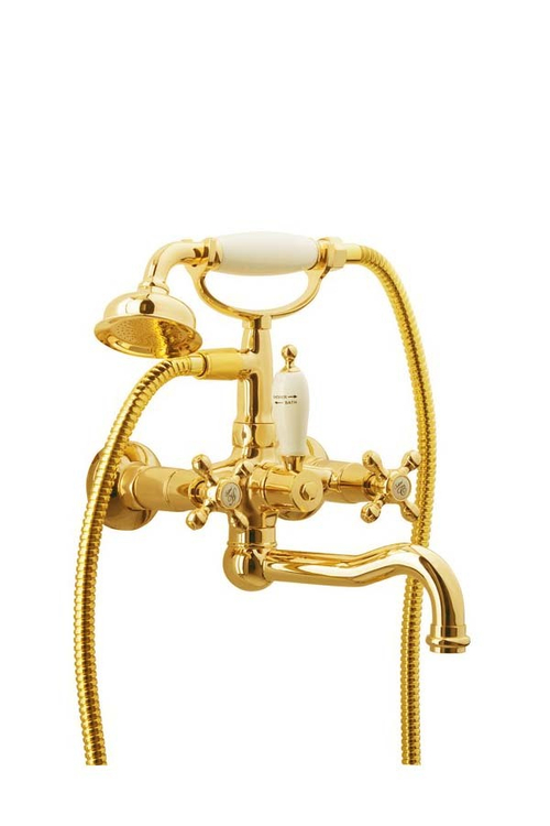 Boheme Смеситель для ванны(душ.ком) TRADIZIONALE ORO