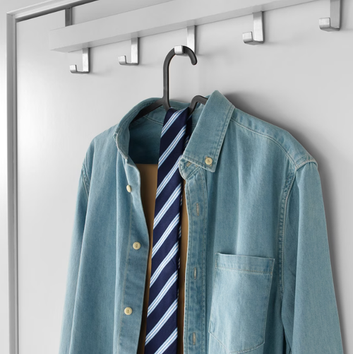 СПРУТТИГ SPRUTTIG Плечики для одежды 10 шт, черный