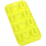 Форма для льда силиконовая «Любовь» 20*10см, цвета микс