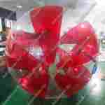 Аттракцион Водный шар ПВХ «Малина» 1,5*1,5*1,5 м