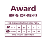 Влажный корм AWARD для котят с начала прикорма до 4 месяцев, беременных и кормящих кошек паштет из индейки 200г