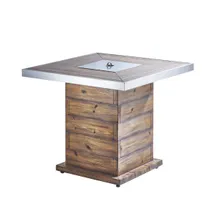 Стол-камин газовый Lounge Table Lime, Сlifton