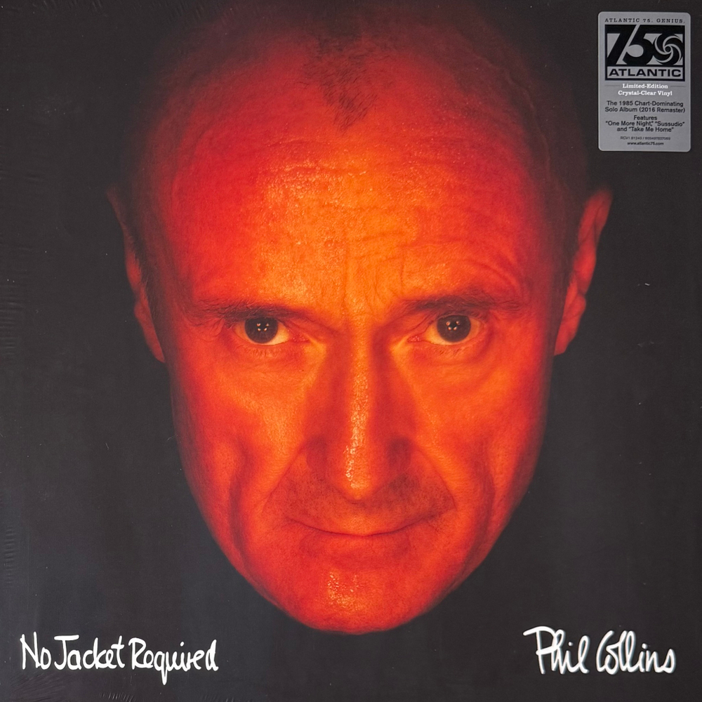 Виниловая пластинка Phil Collins ‎– No Jacket Required LP Clear