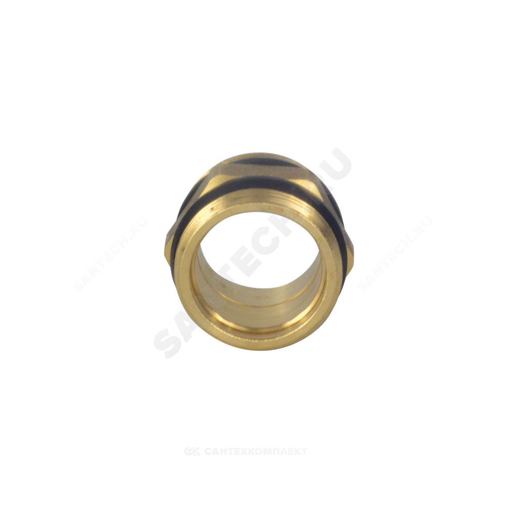 Ниппель латунь Ду 25 (1") НР R189D Giacomini R189DY005