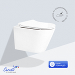 Унитаз подвесной Ceruttispa ИРЕНЕО (IRENEO) Aria Tornado CT12148 безободковый (490х340х360)