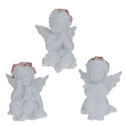 GAEM Фигурка декоративная "Ангел" (блок 6 шт), L4 W4,5 H4,5 см, 3в.