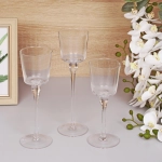 Подсвечники в наборе 3шт «Crystal» 7,5*20,23,26см