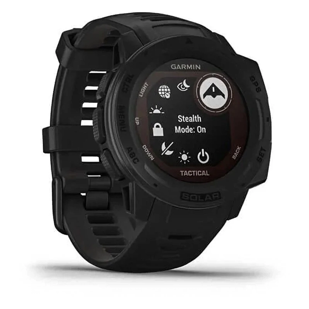 Спортивные наручные часы Garmin Instinct Solar Tactical Black 010-02293-03
