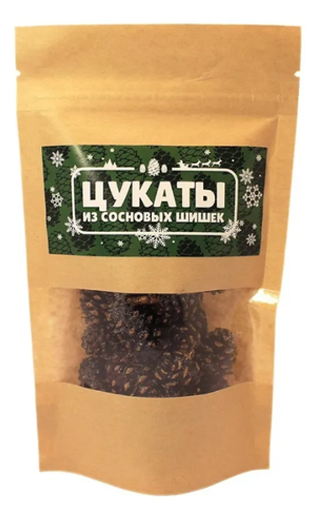 Цукаты из сосновых шишек 250 гр