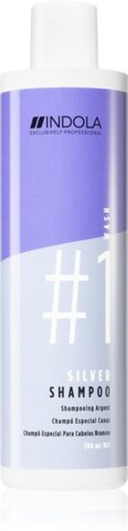 Indola Silver - шампунь, нейтрализующий желтые тона /   300  ml  / GTIN 4045787719451