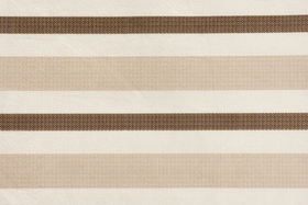 CLASSIC STRIPE 1 мебельный велюр, рисунок полоска, белый коричневый, 1,4 м
