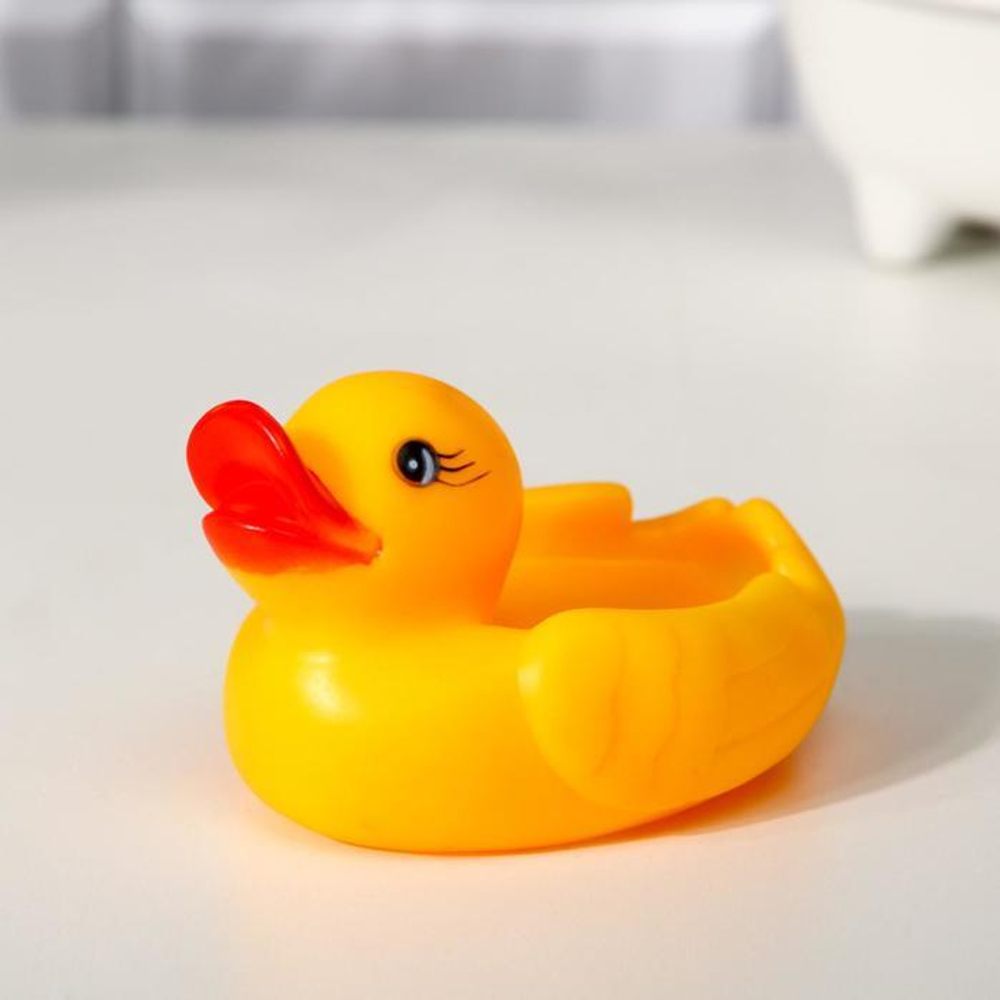 2315038 Набор для ванной «Утки»: мыльница, игрушки 3 шт.