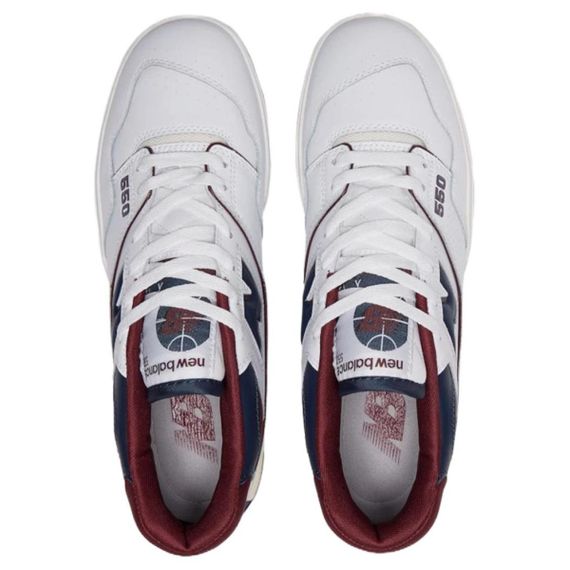 New Balance Leather Low 'White'