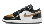 Jordan Kids Air Jordan 1 Low SE "Gold Toe" Sneakers