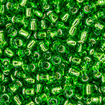 Японский бисер TOHO Round 8/0 (№27), с внутренним серебрением, прозрачный