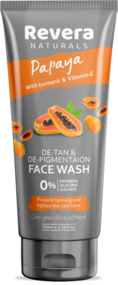 Гель для умывания с папайей РЕВЕРА