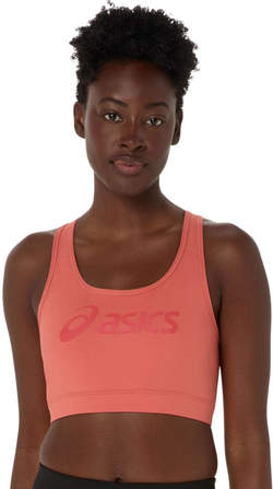 Теннисный бюстгальтер Asics Essential Logo Padless - dark pink clay