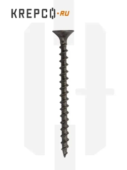 Саморезы по дереву, черные, 3.5 х 51 мм (600 штук/1.3 кг)