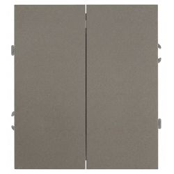 Переключатель ЭРА Arktik 16-1106-07 двойной 10АХ-250В титан | Эра Arktik