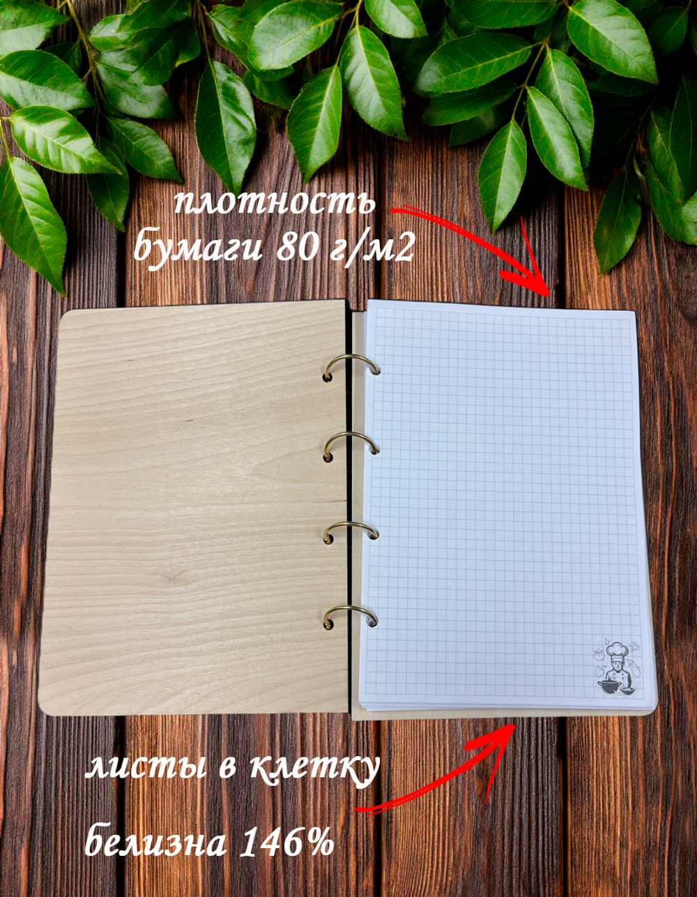 Блокнот "ЗАПИСКИ ПОВАРА"