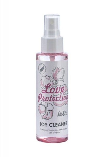 Лосьон гигиенический антисептический Toy cleaner Love Protection 110 мл (Цвет: прозрачный)