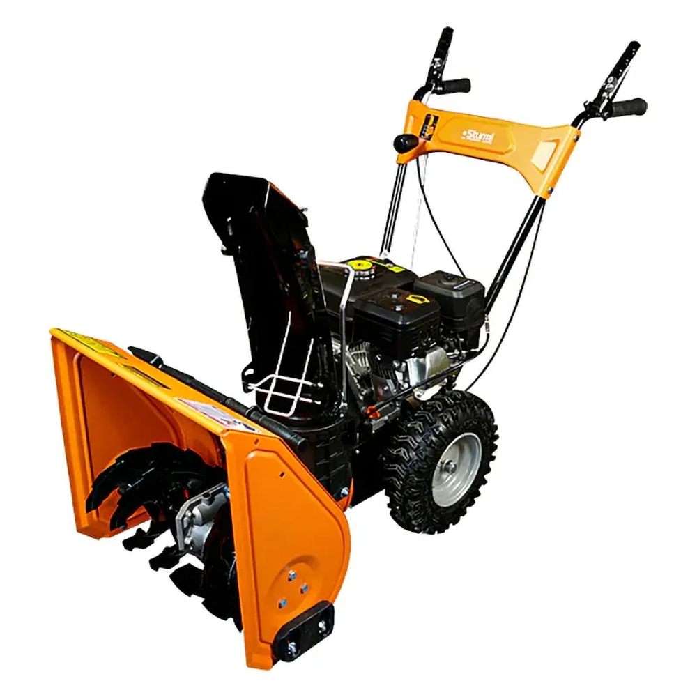 Sturm! STG7453 бензиновый снегоуборщик 7 л.с. ковш 53 см, выброс 11 м, 4 вперед/1 назад