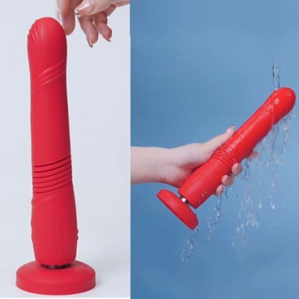 Фрикционный и вибрирующий фаллоимитатор Gravity Lovense (с управлением через приложение)