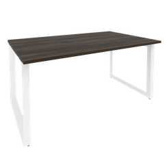 Onix Стол переговорный O.MO-PRG-1.4 Дуб Мали/Металл Белый 1580*980*750