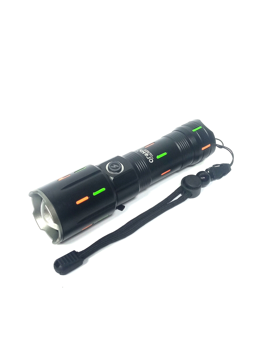 Фонарь ручной высокой яркости "белый лазер" Огонь H-3057-PM30-TG