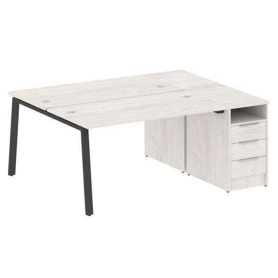 Метал Систем Рабочая станция с тумбой на А-образном м/к БА.РС-СТП-2.3