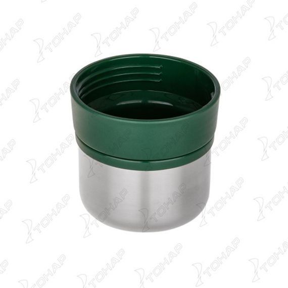 Термос (HS.TM-059-G) 1600ML с ситечком зеленый (2 крышки-кружки) TONAR