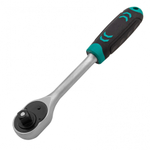 Набор торцевых головок, 1/2", головки 10 - 22 мм, с трещот. ключом, CrV,11 предметов Stels