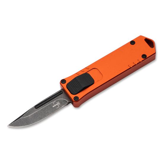 Boker BK06EX275 USB OTF Orange - нож автомат, рук-ть оранж. алюм., клинок D2