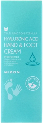 Mizon Крем для рук и ног с гиалуроновой кислотой - Hyaluronic acid hand and foot cream, 100мл