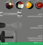 Блендер Rondell 1300-RE-01 серебристый (RDE-1300)