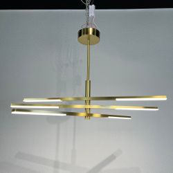 Люстра на штанге ORTON на 3 D96 Gold