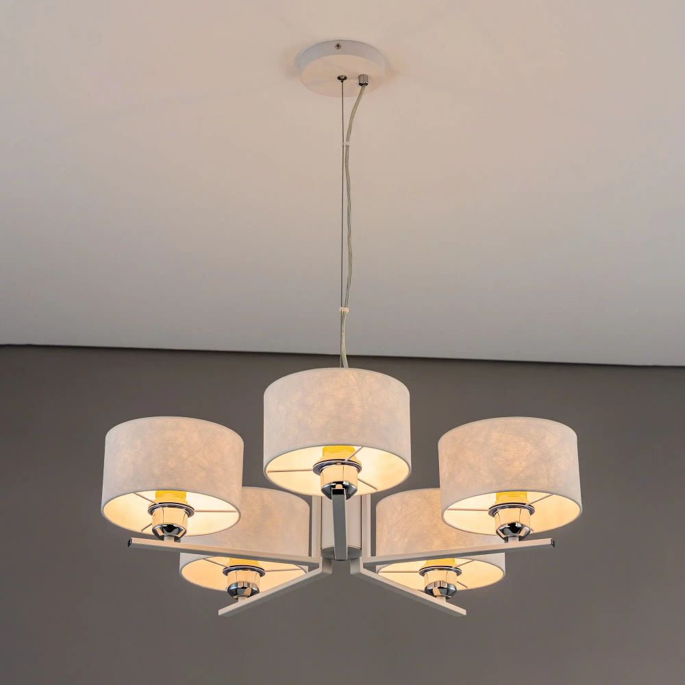 Citilux Тильда CL469150 Люстра подвесная с абажурами Белая