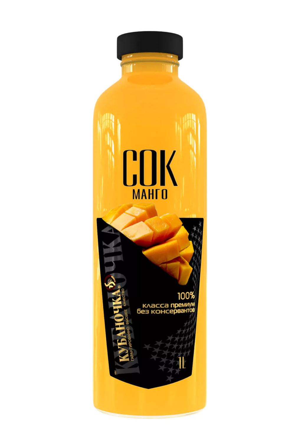 Сок Манго "Кубаночка" ст/бут 750гр 1/6
