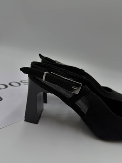 Туфли женские экокожа арт. 331-7 цвет "чёрный"