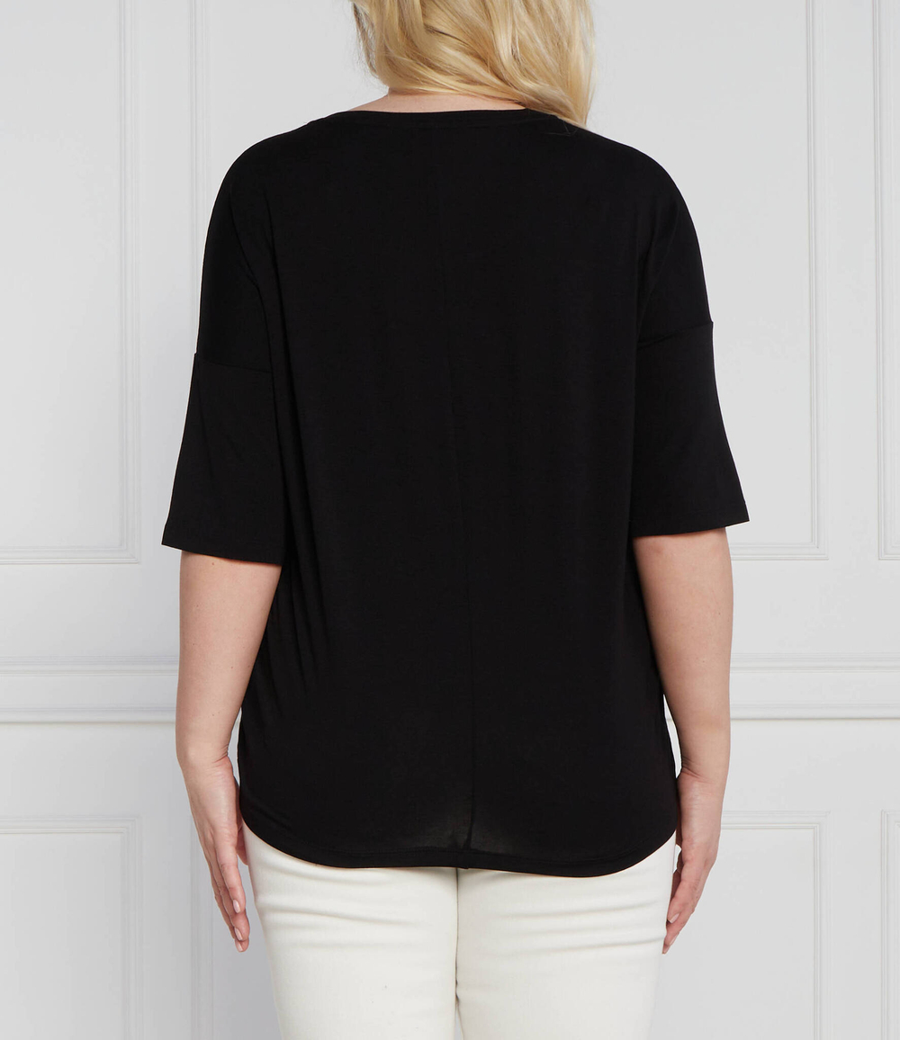 Футболка plus size Persona by Marina Rinaldi - черный(1971063)