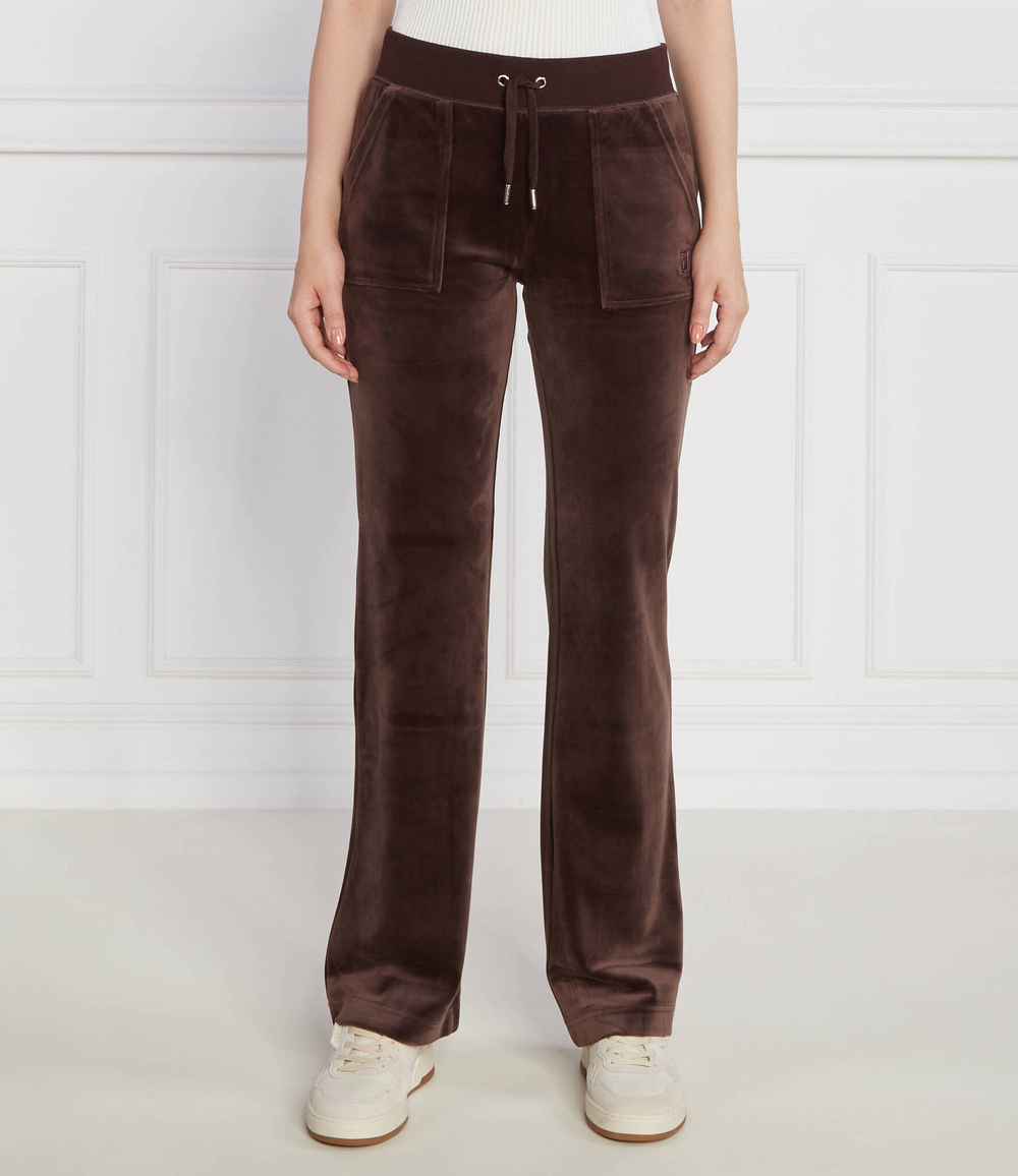 Спортивные штаны Del Ray Juicy Couture - коричневый(JCAP180)
