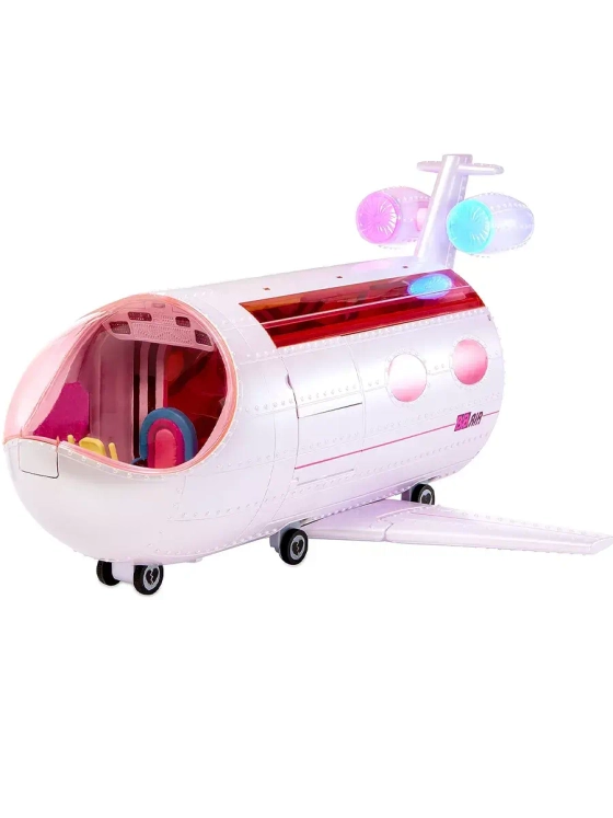 Самолет трансформер Лол Сюрприз OMG Plane 4 в 1 белый