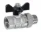 Кран шаровый со сгоном Lavita MEDIUM Н-В 3/4&quot; бабочка полнопроходной 39473