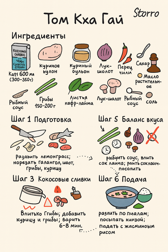 Кокосовые сливки Kati Coconut Cream 24% 1 л