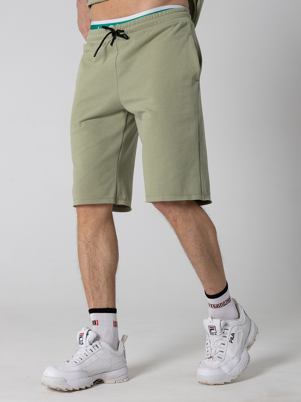 Шорты трикотажные фисташка Город Горький