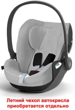 Коляска Cybex Coya Matt Black Frame Cloud T i-Size Sepia Black Plus Leaf Green с дождевиком