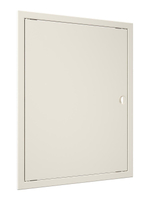 Люк ревизионный ЛР фланец 396х496  ручка 418х518 пластик Ivory EVECS